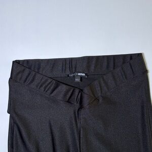 Fashion Nova  Shimmering Black Leggings